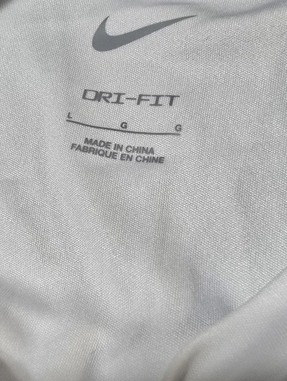 Nike White Dri-FIT Swim Polo Shirt with Black Swoosh